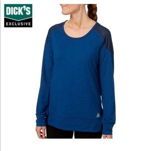 🆕 Reebok Women's 24/7 Jersey Long Sleeve Shirt